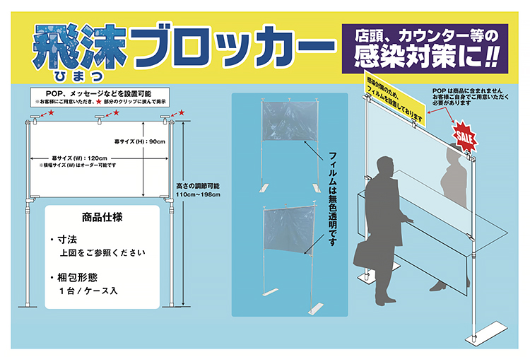 飛沫ブロッカー